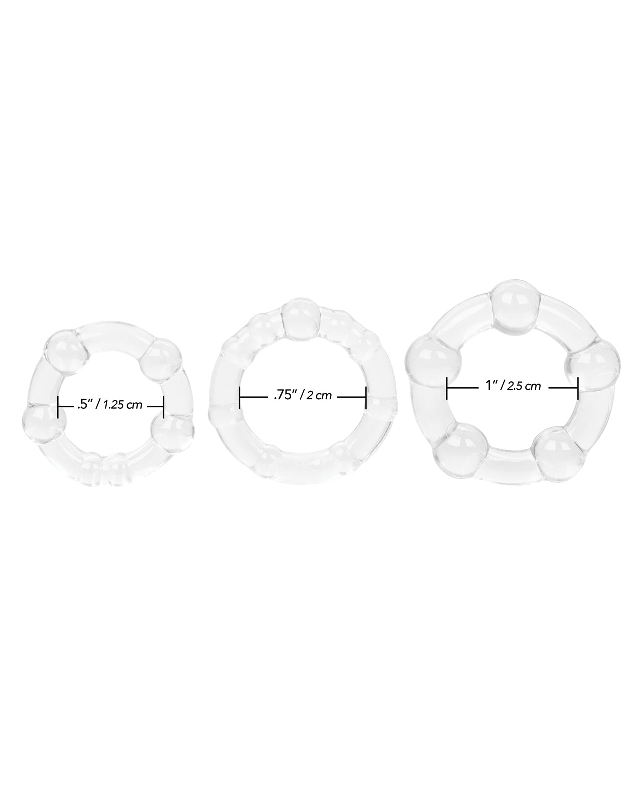 Siliconen eilandringen - transparant