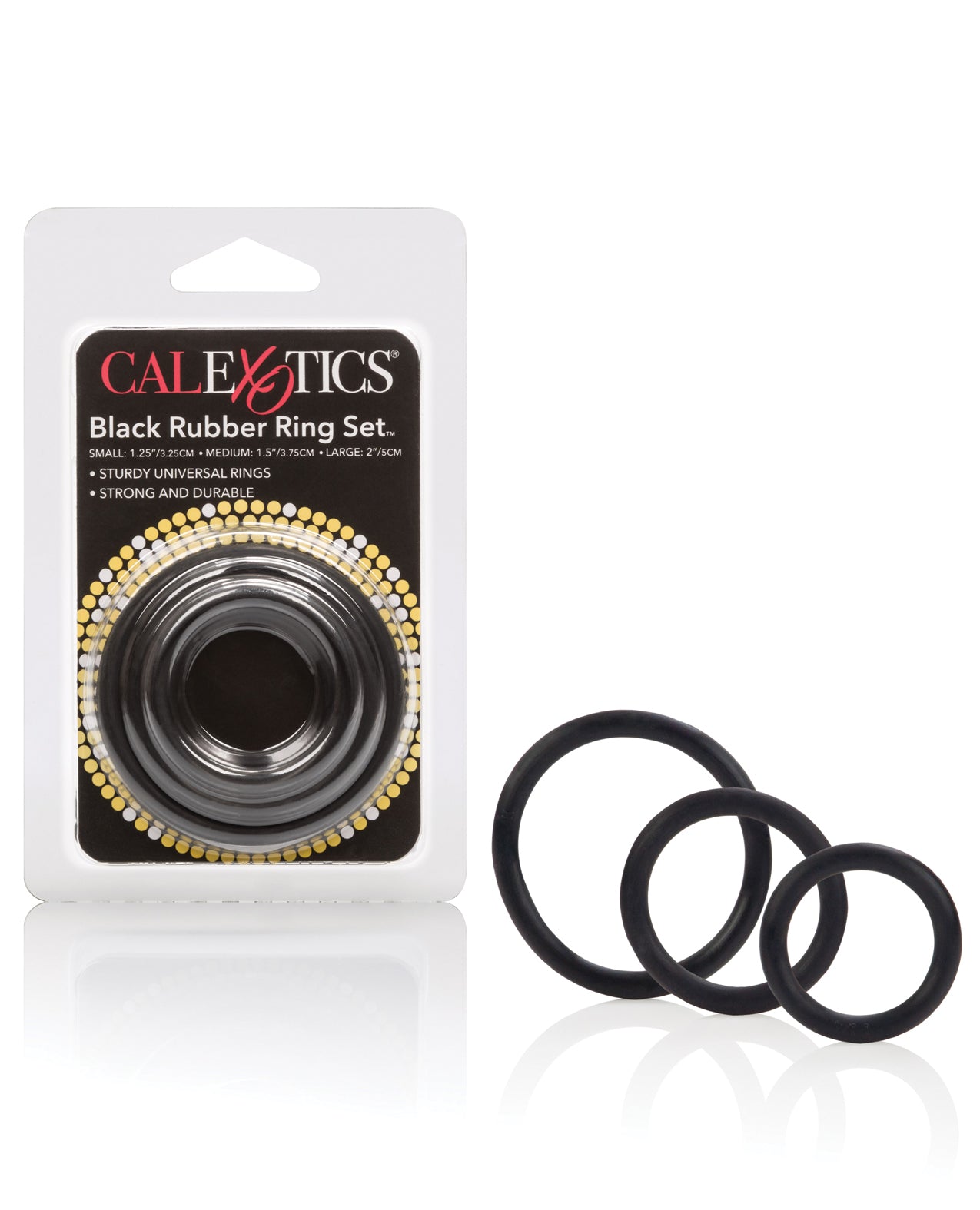 Rubber Ring Set - Zwart
