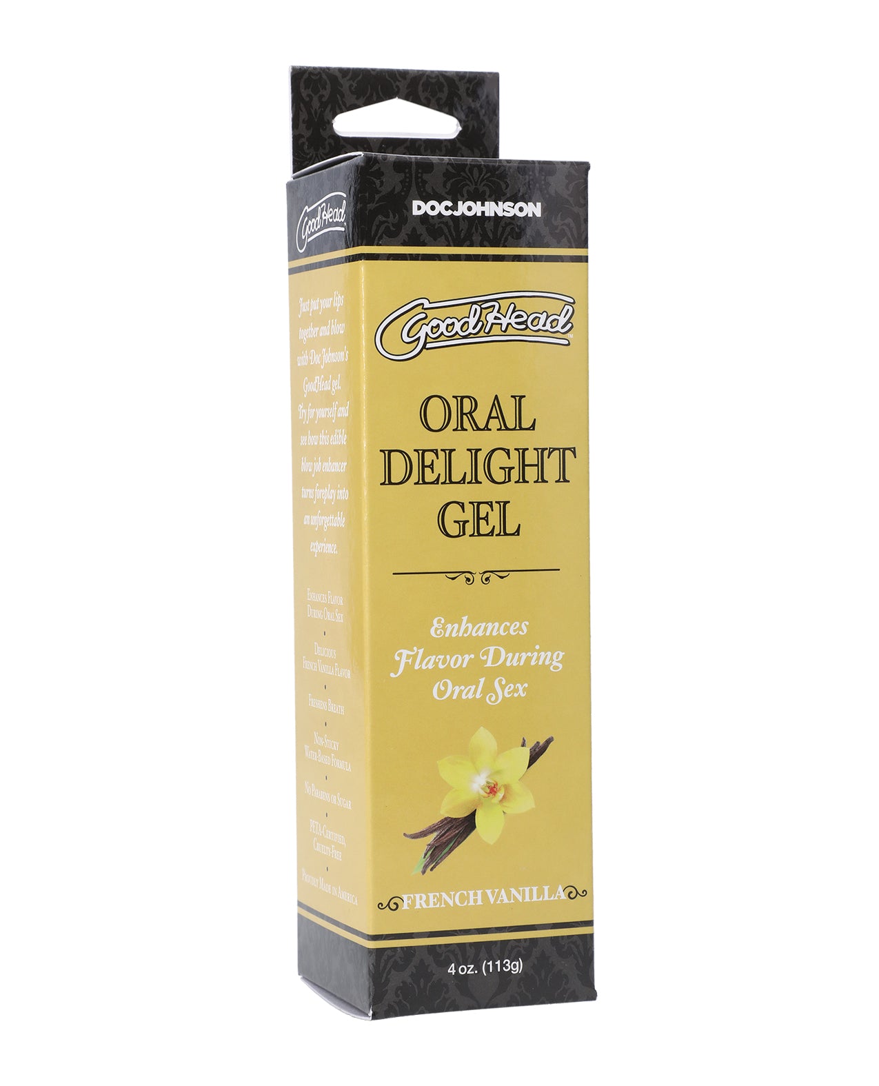 Gel Orale GoodHead - 4 oz Vaniglia Francese