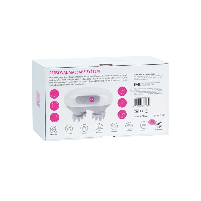 Swan Personal Massage System With Six Settings Ergonomic