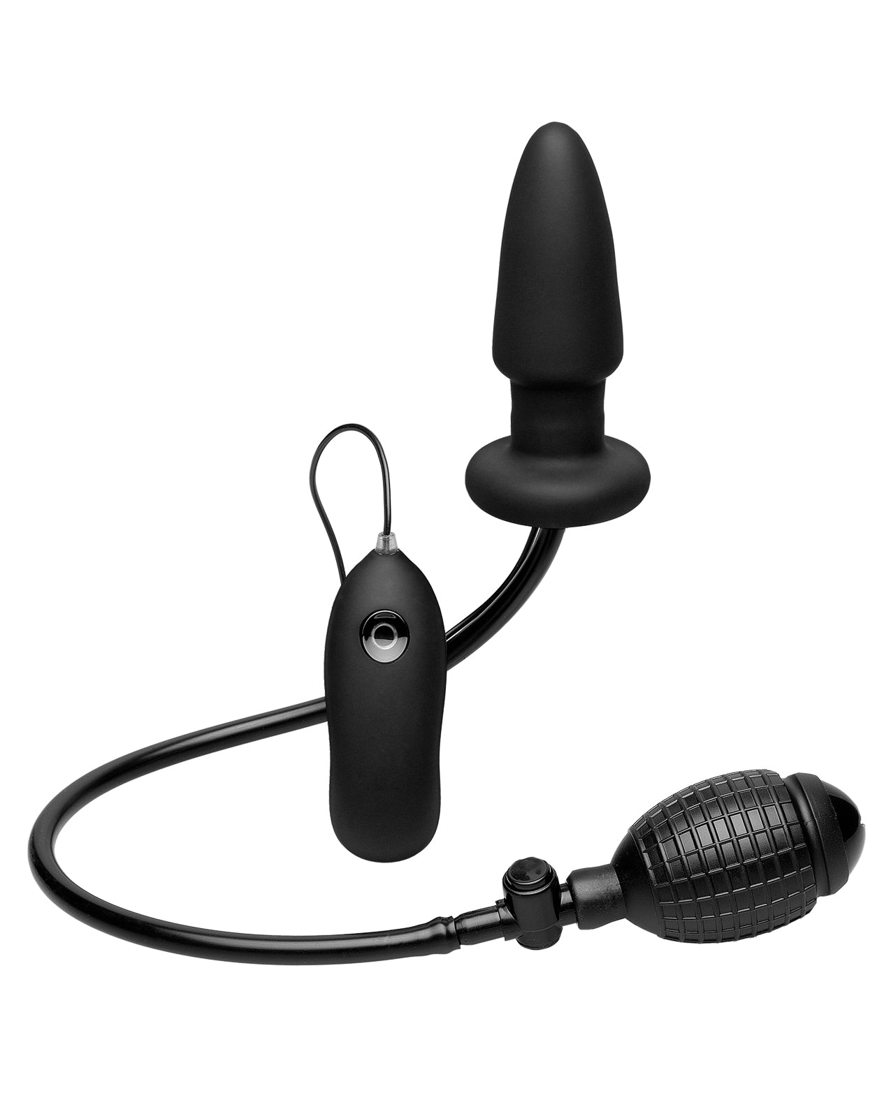 Plug Anal Inflvel Vibratrio Deluxe Wonder - Multi Velocidade Plug Anal Inflvel Vibratrio Deluxe Wonder - Multi Velocidade