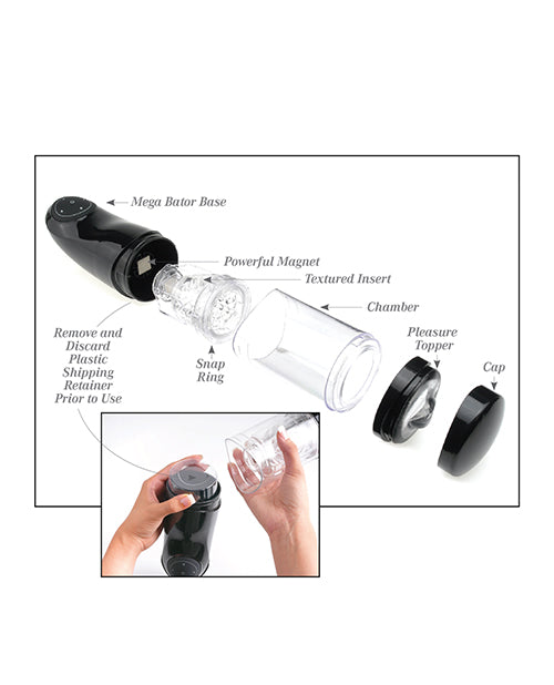 Pipedream Extreme Toyz Mega Bator Rechargeable Strokers - Pussy