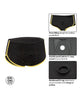 Cargue la imagen en el visor de la galería, Boundless Boxer Brief - Black/Yellow 2XL/3XL
