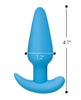 Cargue la imagen en el visor de la galería, Bang! 21X Vibrating Silicone Butt Plug w/Remote - Blue
