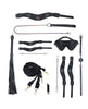 Load image into Gallery viewer, Shots Ouch! Venice Collection Bondage Kit w/Bag - Black/Iridescent
