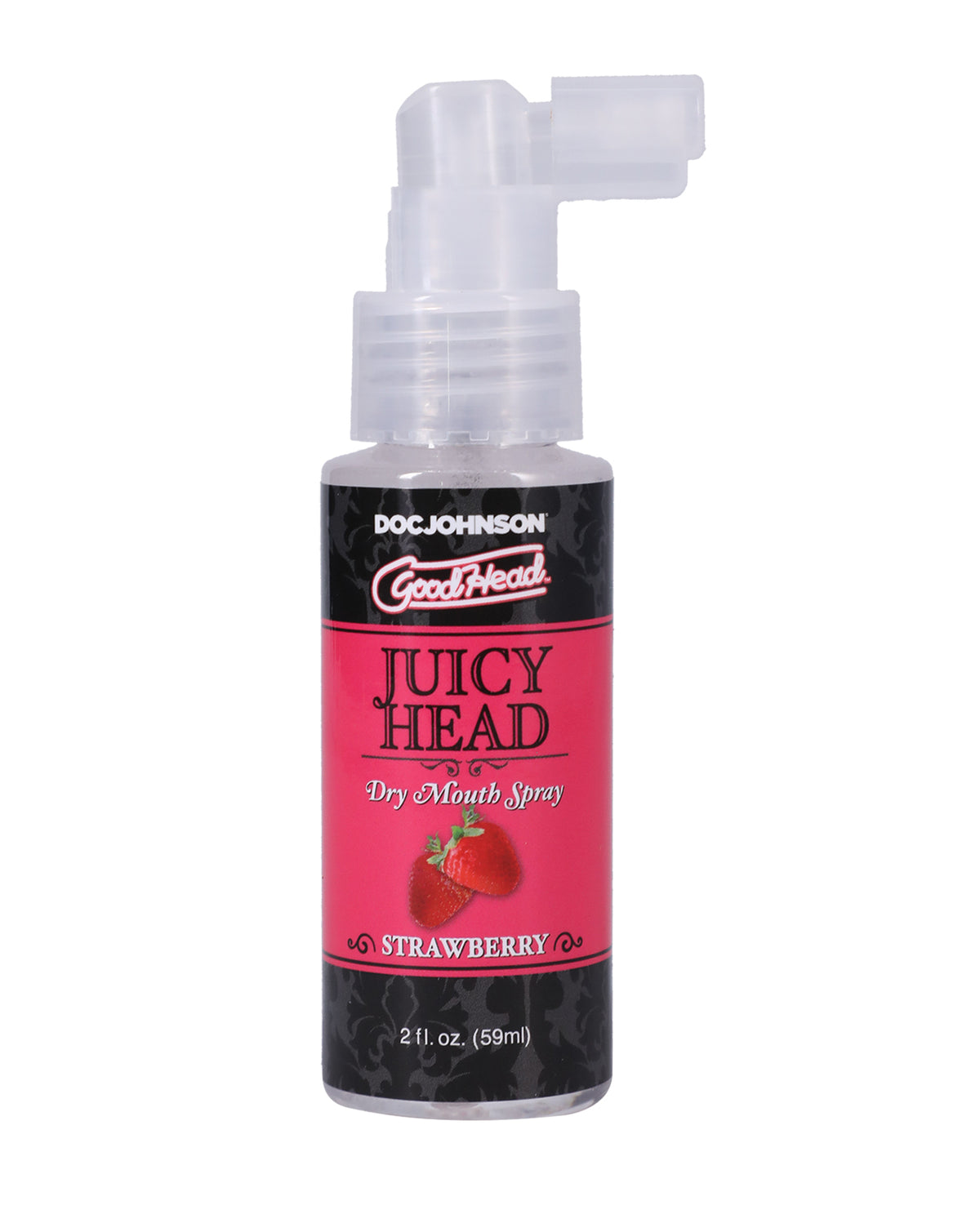 GoodHead Juicy Head Dry Mouth Spray 2 Oz Strawberry Flavor