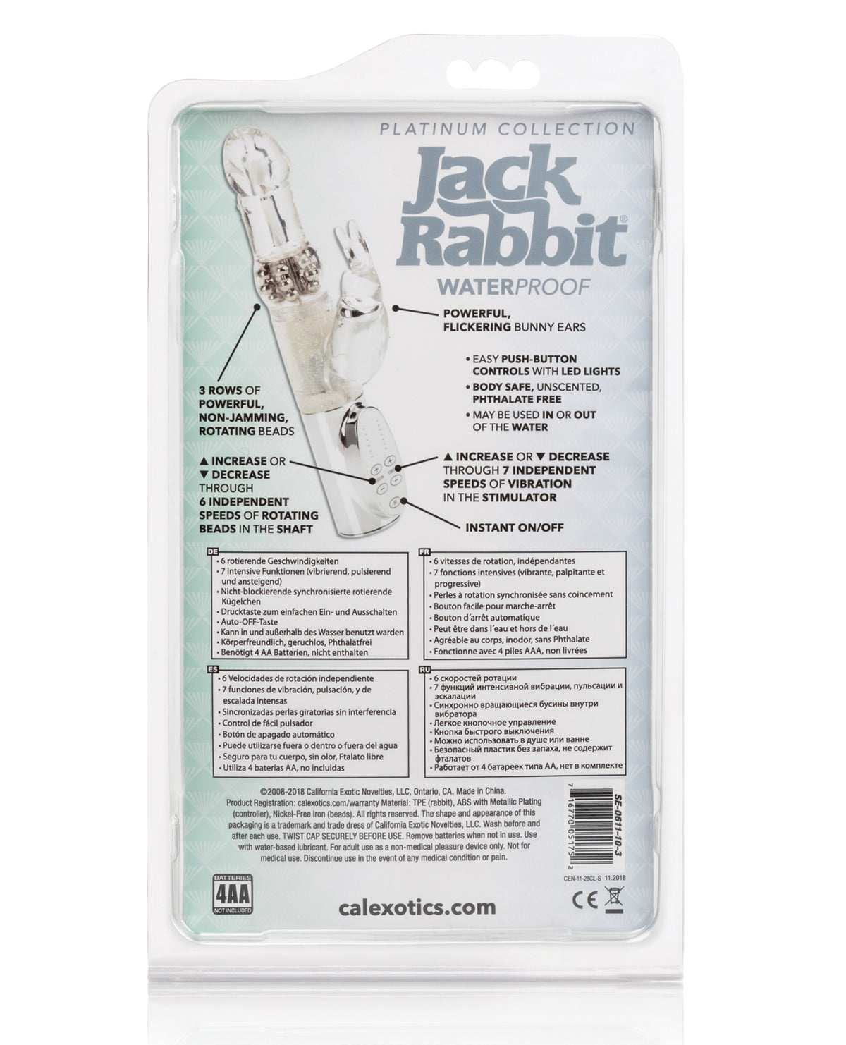 Kolekcja Platynowa Jack Rabbit - Srebrny