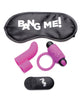 Carica l'immagine nel visualizzatore Galleria, Bang! Couple's Kit with RC Bullet, Blindfold, Cock Ring &amp; Finger Vibe - Purple
