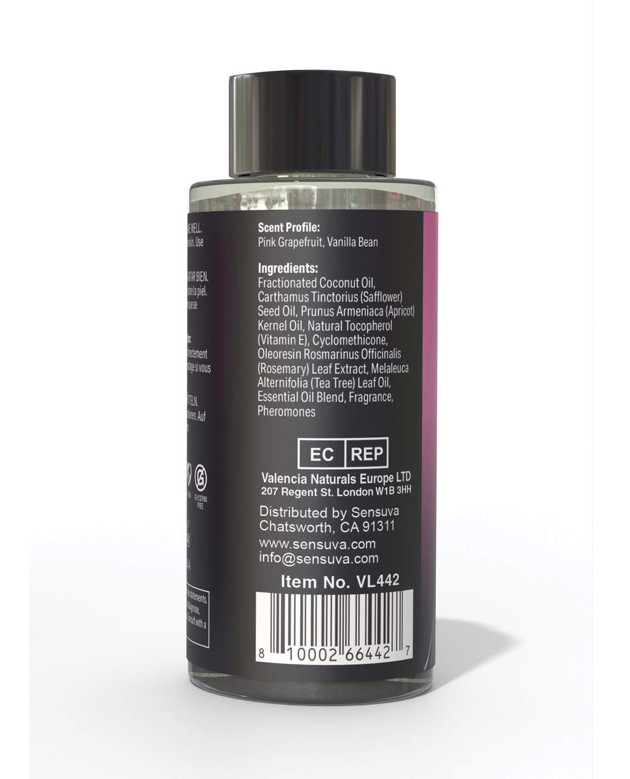 Sensuva Me & You Massage Oil - 2 oz Sensual Bliss