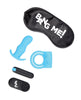 Carica l'immagine nel visualizzatore Galleria, Bang! Duo Blast Remote Control Cock Ring &amp; Butt Plug Vibe Kit - Blue
