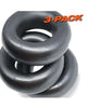 Charger l'image dans la visionneuse de la galerie, Oxballs Fat Willy 3 Pack Jumbo Cock Rings - Steel
