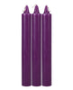 Load image into Gallery viewer, Japanese Drip Candles - Pack of 3 Purple
