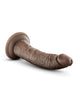 Ladda bilden i Galleri Viewer, Blush Dr Skin Glide 7.5 Inch Self Lubricating Dildo Chocolate
