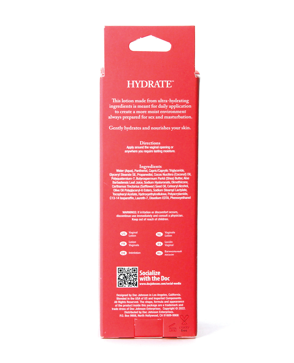 Intimate Enhancements Daily Vaginal Moisturizing Lotion 2 Oz