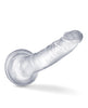 Load image into Gallery viewer, Blush B Yours Plus 7" Lust n' Thrust Dildo - Clear
