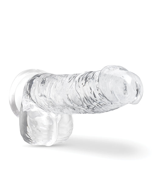 Blush Naturally Yours 6 Inch Crystalline Dildo Diamond Suction Cup Base
