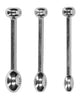 Load image into Gallery viewer, Shots Ouch Urethral Sounding Metal Plug Set - 49/50 mm
