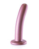 Load image into Gallery viewer, Shots Ouch 6" Smooth G-Spot Dildo - Rose Gold
