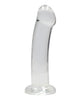 Load image into Gallery viewer, Shots RealRock Crystal Clear 7" Dildo - Transparent
