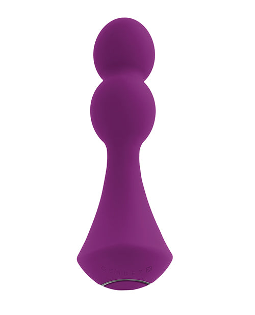 Gender X Jucărie Vibratoare și Rotativă Ball Game Mov Deluxe