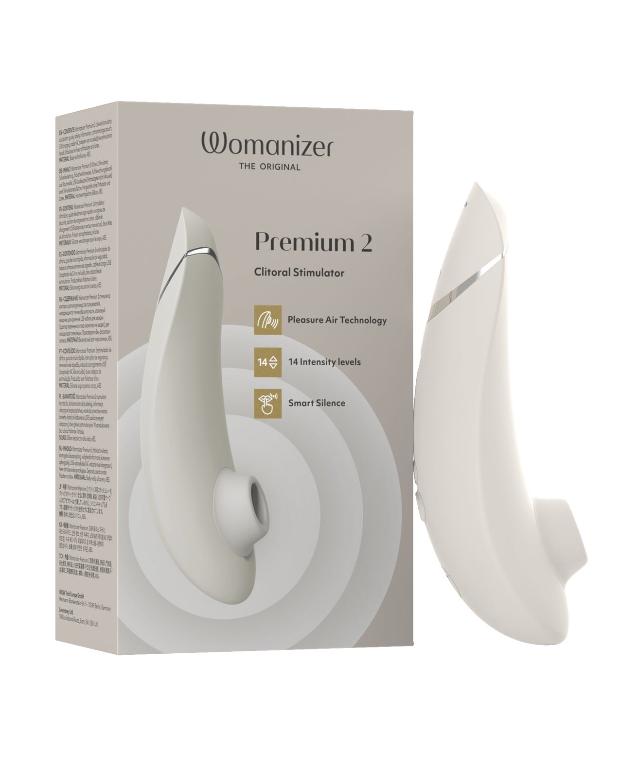 Womanizer Premium 2 - Γκρι