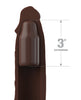 Load image into Gallery viewer, Fantasy X-tensions Elite 9" Sleeve w/3" Plug - Brown

