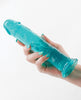 Load image into Gallery viewer, Fantasia Upper 8 Inch Dildo Teal Flexible Stimulating Toy For All Lubricants
