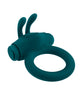 Carica l'immagine nel visualizzatore Galleria, Playboy Pleasure Bunny Buzzer Cock Ring - Deep Teal
