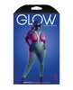Load image into Gallery viewer, Glow Come Alive Suspender Stockings, Bralette &amp; G-String Multi Color QN
