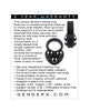 Załaduj obraz do przeglądarki galerii, Gender X Workout Ring - Black
