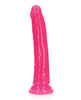 Ladda bilden i Galleri Viewer, Shots RealRock 9" Slim Dildo Glow in the Dark - Neon Pink
