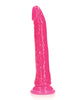 Ladda bilden i Galleri Viewer, Shots RealRock 9" Slim Dildo Glow in the Dark - Neon Pink
