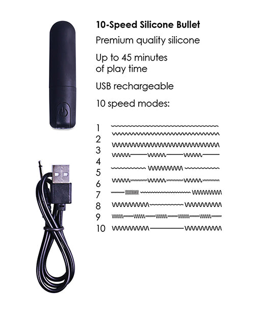 Shots Ouch Vibrating Strap On Hipster - Black M/L