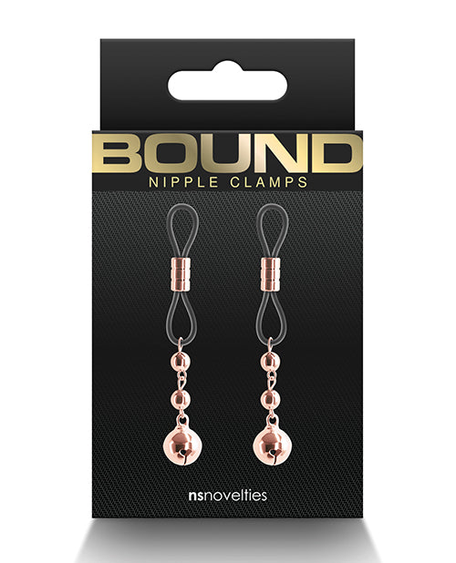 Pinces pour mamelons Bound D1 - Or rose