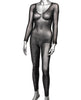 Încărcați imaginea în vizualizatorul Galerie, Radiance Crotchless Full Body Suit Black O/S
