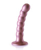 Indlæs billede i gallerifremviser, Shots Ouch 5" Beaded G-Spot Dildo - Rose Gold
