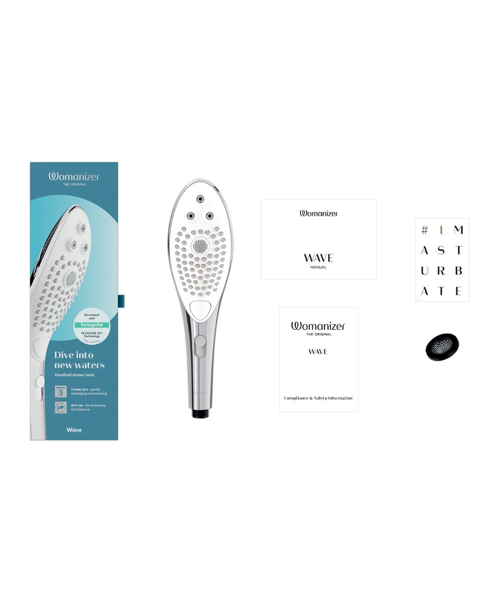 Womanizer Wave brusehoved - krom