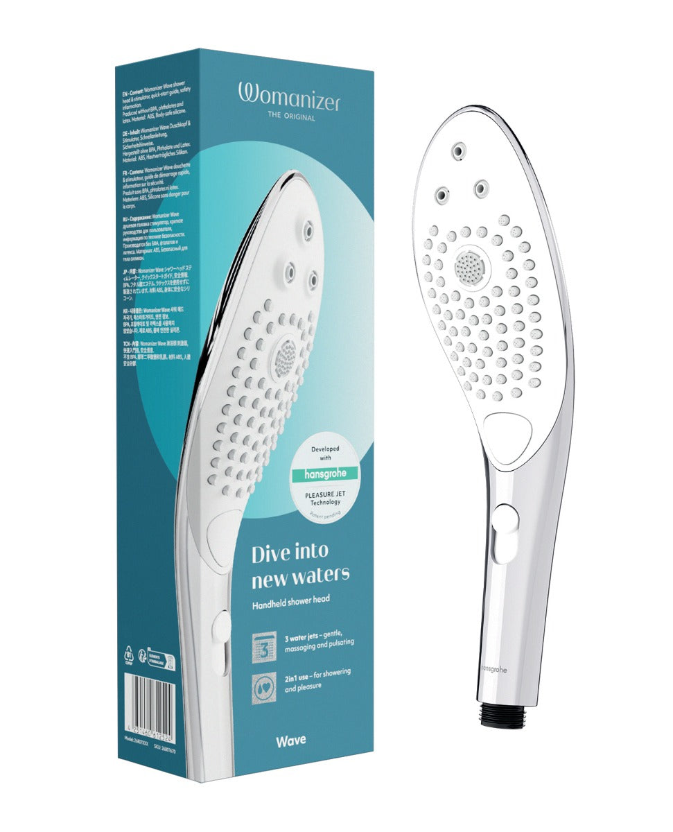 Womanizer Wave brusehoved - krom