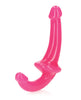 Charger l'image dans la visionneuse de la galerie, Shots RealRock 6" Strapless Strap On Glow in the Dark - Neon Pink
