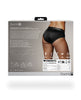 Charger l'image dans la visionneuse de la galerie, Shots Ouch Vibrating Strap On High-Cut Brief - Black M/L
