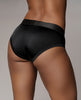 Charger l'image dans la visionneuse de la galerie, Shots Ouch Vibrating Strap On High-Cut Brief - Black M/L
