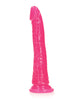 Załaduj obraz do przeglądarki galerii, Shots RealRock 7" Slim Dildo Glow in the Dark - Neon Pink
