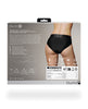 Indlæs billede i gallerifremviser, Shots Ouch Vibrating Strap On Hipster - Black XS/S
