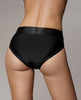 Indlæs billede i gallerifremviser, Shots Ouch Vibrating Strap On Hipster - Black XS/S
