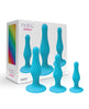 Carregar imagem no visualizador da Galeria, Nobu Rainbow Silicone Plug Set - Blue
