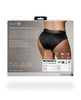 Charger l'image dans la visionneuse de la galerie, Shots Ouch Vibrating Strap On High-Cut Brief - Black XL/XXL
