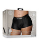 Bild in den Galerie-Viewer laden, Shots Ouch Vibrating Strap On Boxer - Black XL/XXL
