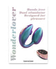 Lataa kuva gallerian katseluohjelmaan, Love to Love Wonderlover Dual Stimulator - Iridescent Turquoise
