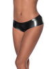 Load image into Gallery viewer, Club Candy Low Rise Split Crotch Boy Short Black S/M
