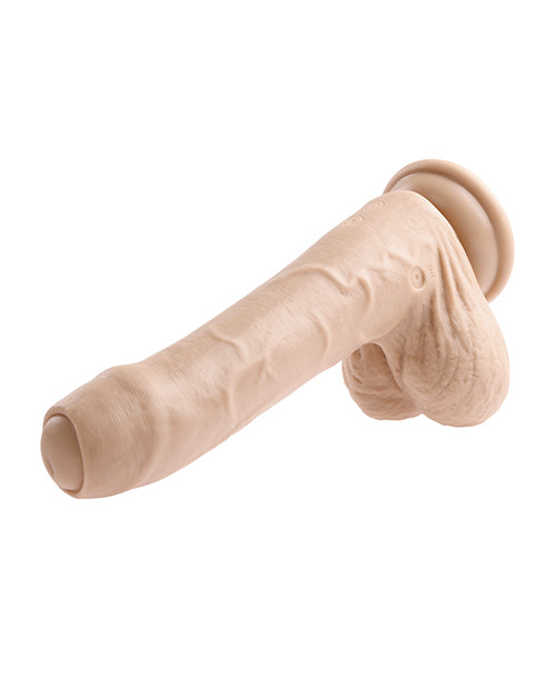 Evolved Peek A Boo Vibrating Dildo - Ivory